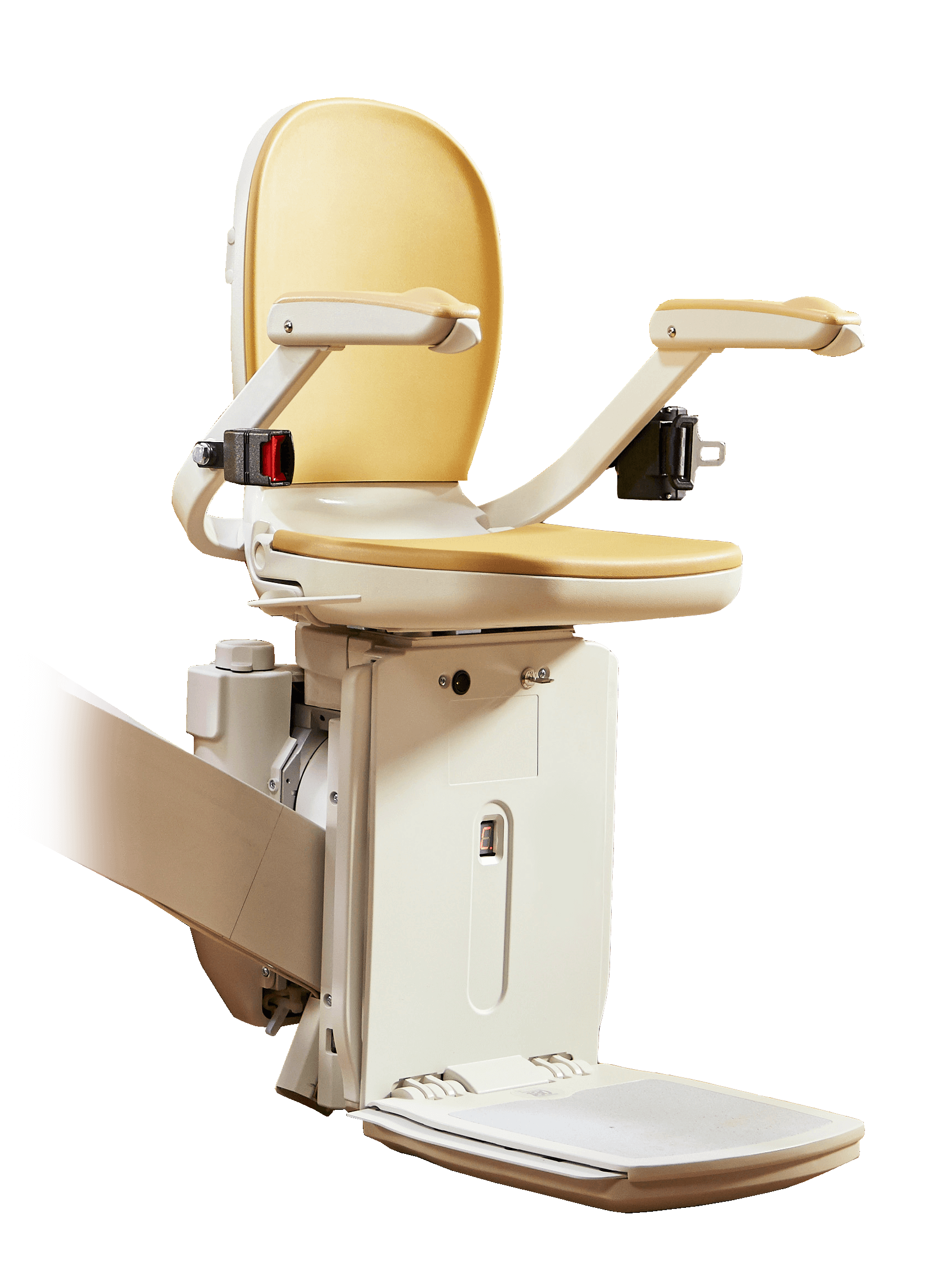Acorn curved Stairlift angle view in new Jersey