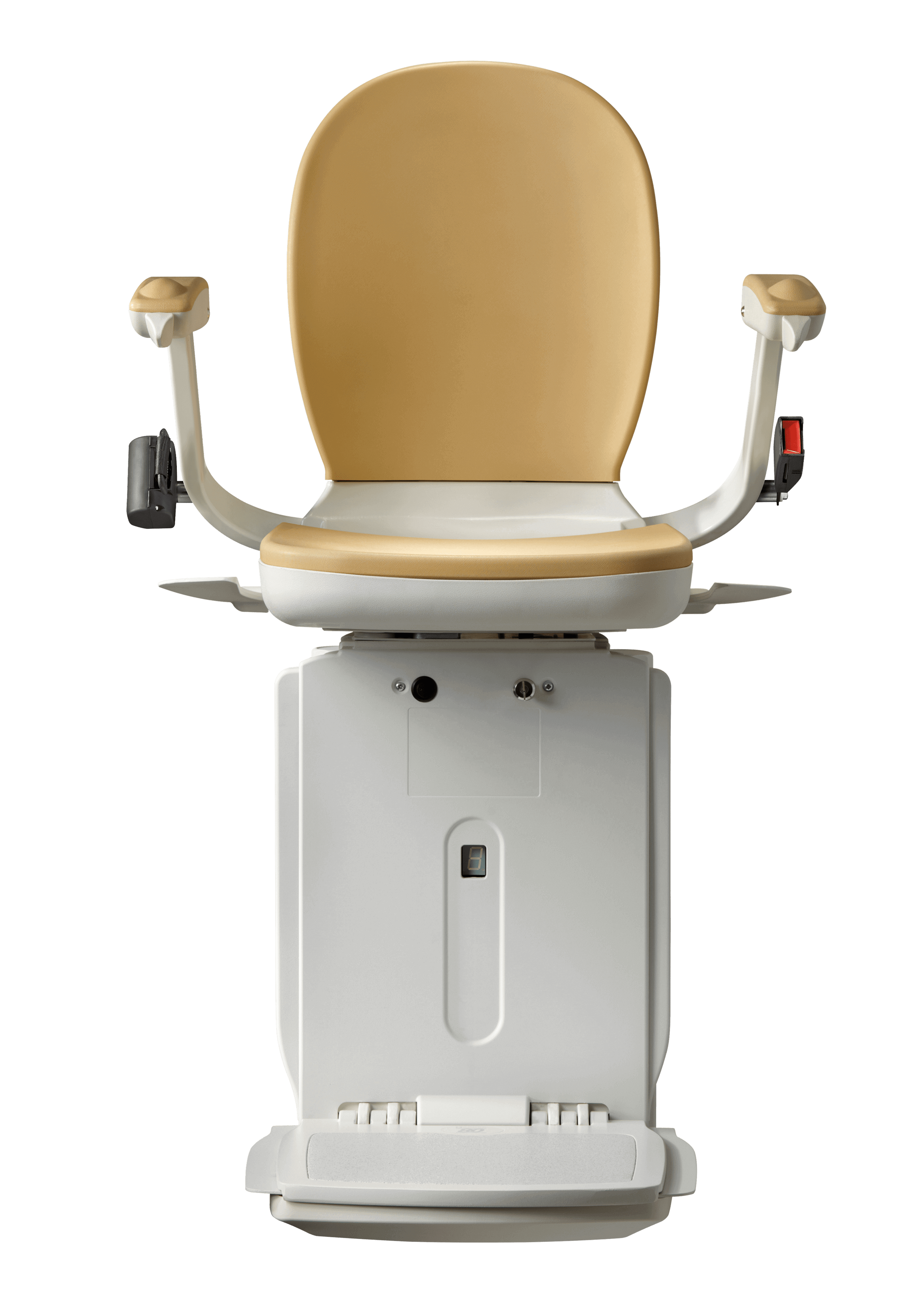 Acorn curved Stairlift front view in new Jersey